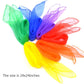 Jmkcoz 12Pcs Square Juggling Silk Dance Scarves Magic Tricks Performance Props Accessories Movement Scarves Rhythm Band Scarf 24 By 24 Inches 6 Colors
