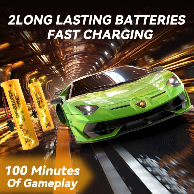 AEROQUEST Remote Control Car for Lamborghini, Officially Licensed 1:16 Scale Lambo Hobby Rc Cars with Headlight, 2.4GHz Race Car