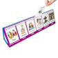Junior Learning Part of Speech Flips - Educational Action Games, Double Sided, Multi Color, Model JL452, Cardstock Material
