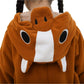 Kianmacar Kids Animal Onesie Kangaroo Pajamas Halloween Costume Cosplay Sleepwear (Brown Horse, 95)(Age:Over 5 Years Old)