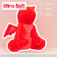 Snuggie Buggies Red Dragon Stuffed Animals Ultra Soft Plush Cute Stuffed Red Dragon Toy Stuffed Animals For Girls And Boys