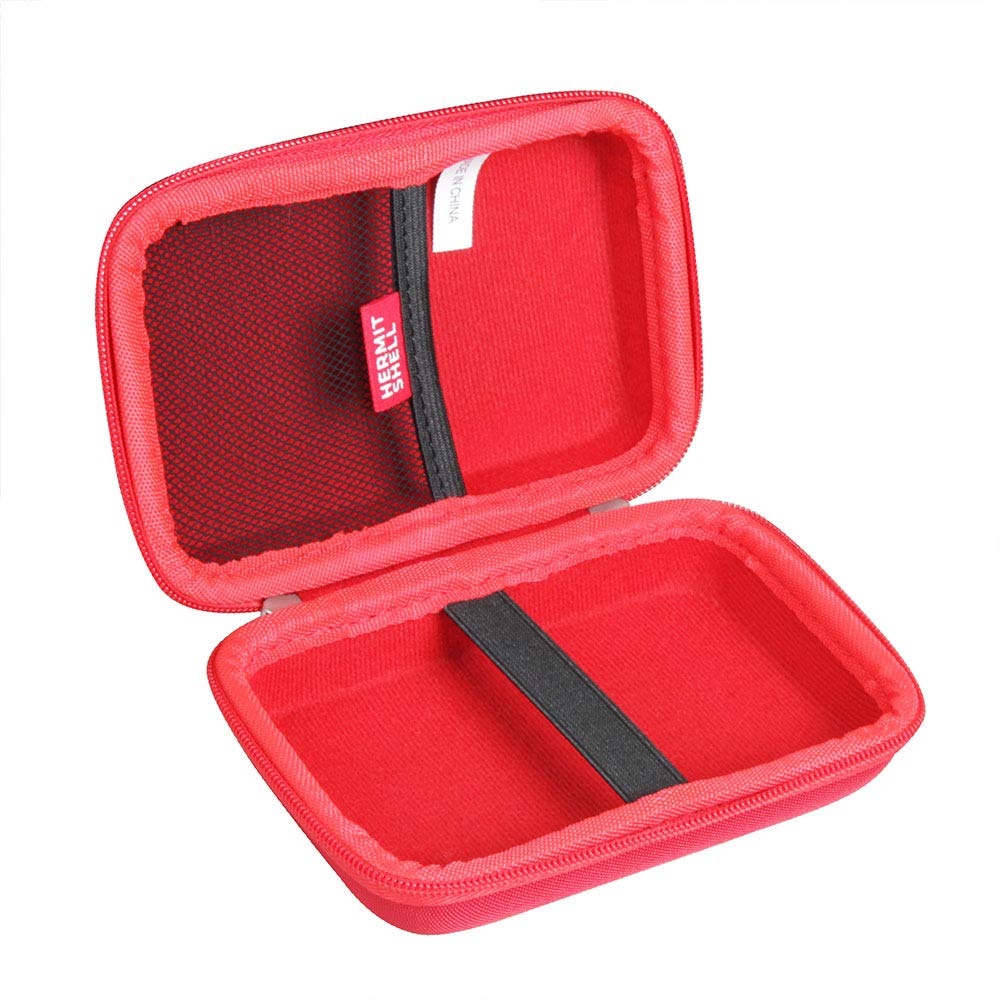 Hermitshell Hard Travel Case For Trovono/Jafatoy/Gamplae/Anyando/Hijjjps Classical Fc Games Handheld Game Machine Retro Mini Game Player (Not Include The Handheld Game Console ) (Red)