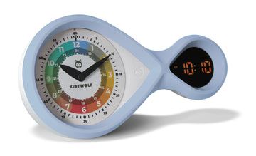 Kidyalarm Educational Alarm Clock Blue