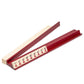 Yellow Mountain Imports Dark Camphor Wooden Mahjong Game Racks With Pushers, 18 Inches - Set Of 4 (Includes Magnetically Attached Mahjong Pushers)