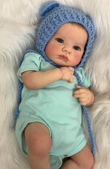 Angelbaby Lifelike Reborn Baby Dolls 20 Inch Realistic Silicone Newborn Size Baby Dolls Look Real Handmade Detailed Infant Soft