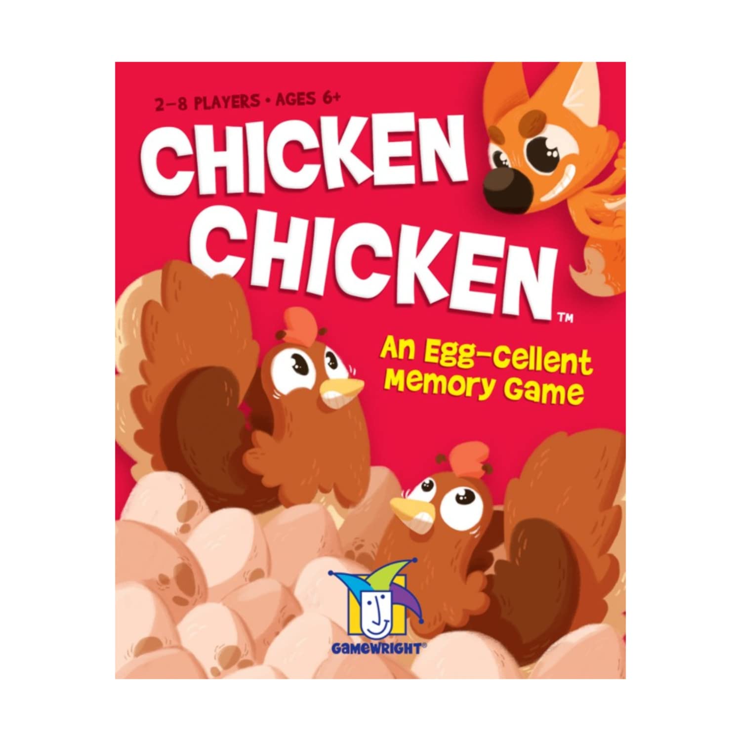 Gamewright - Chicken Chicken - an Egg-Cellent Memory Card Game