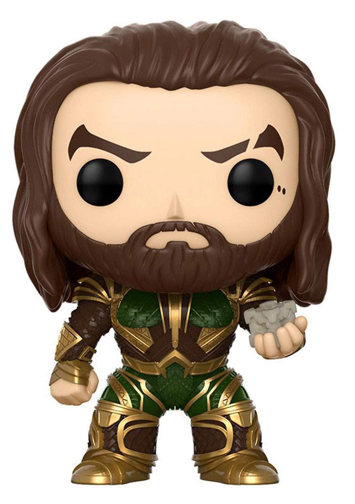 Pop Movies: Dc - Justice League - Aquaman With Mother Box Summer Convention Exclusive