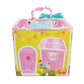 Lalaloopsy Doll Set - Candle & Wishes Slice O' Cake - Large & Little Dolls With Yellow Hair & Hat - With Pet Pug & Cupcake Pig -