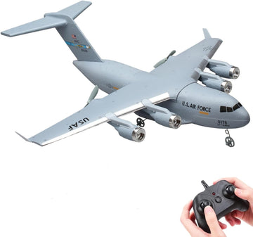 RC Plane C17, 2 Channels Remote Control Airplane, RC Airplane Ready to Fly, Remote Control Plane for Kids,Boys,Girls,Children,Be