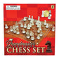 10' Glass Chess Set