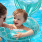 Audaisyly Children Swimming Ring, Inflatable Pool Floats Swim Tube Raft Toy With Fruits Mermaid Decorations Summer Water Fun Lou