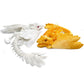 2 Pack Feathered Wyvern 3D Printed Articulated Dragon, Collectible Fantasy Dragon Figure For Anxiety Relief, Desk Pet (Frostveil