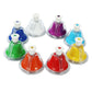 Velura 8 Notes Hand Bells Set Classroom Music Toys Rainbow Colors Music Bells 20 Cents| Orchestral Percussion |Musical Instrumen