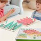 Linkyloop Guess Game Board Game for Kids, Wooden, 8"x9"x0.1", Fun Family Night Activity, Ages 3-8, Memory Game for Boys & Girls