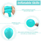 Nisocy Teal Latex Balloons Arch Kit, 102Pcs 18In 12In 10In 5In Turquoise Arch Garland For Birthday Baby Shower Mermaid Unicorn U