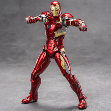 Hiplay Zd Toys Collectible Figure Full Set: Anniversary Series Non-Luminous Version: Iron Man Mk46 (1906-46), 1:10 Scale Miniatu