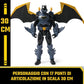 Spin Master Batman Adventures 12" Action Figure - Night Sky Batman with Expandable Wings, Kids Toy for Ages 3+, Model 6070532