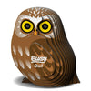 Eugy Owl 3D Puzzle, 24 Piece Eco-Friendly Educational Toy Puzzles For Boys, Girls & Kids Ages 6+