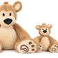 Plushible Pawley The Teddy Bear Stuffed Animal - Plush Stuffed Animal With Embroidered Details - Soft & Snuggly Stuffed Animals
