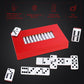IDTQ Double Six Standard Dominos Set 28 Tiles for Adults, Classic Numbers Table Games, Family Travel Dominos Games Night Ideal f