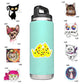 Cat Stickers For Laptop Cat Stickers For Water Bottles Waterproof Cute Cat Stickers Pack (50 Pcs)