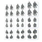 Bandai Hobby - #04 Option Parts Set Gunpla 04 (Build Hands Round), Bandai Spirits Model Kit