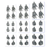 Bandai Hobby - #04 Option Parts Set Gunpla 04 (Build Hands Round), Bandai Spirits Model Kit