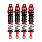 INJORA RC Shock Absorber Set 4pcs RC Dampers for 1/10 RC Crawler Axial SCX10 90046 AXI231017 TRX-4 D90 (90mm)