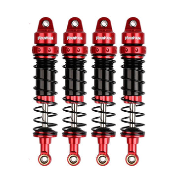 INJORA RC Shock Absorber Set 4pcs RC Dampers for 1/10 RC Crawler Axial SCX10 90046 AXI231017 TRX-4 D90 (90mm)