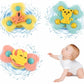 Suction Cup Fidget Spinner Bath Toys For Babies 618 Months, Rotating Sensory Toys For Toddlers 12 Years, StickOn Travel Toys 
