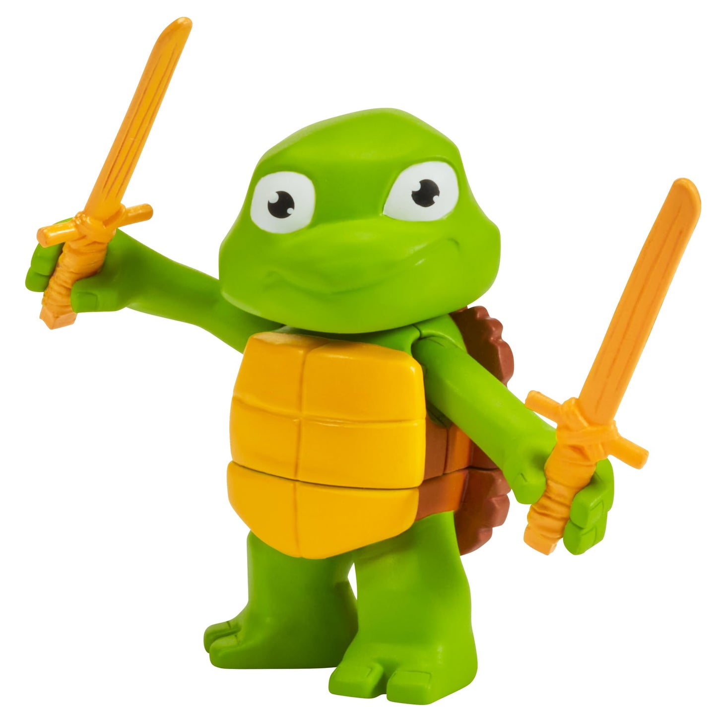 Teenage Mutant Ninja Turtles 83290 Turtle Tots Action Figure 2-Pack Featuring Leonardo and Donatello. Ideal Present for Boys 4 to 7 Years and TMNT Fans