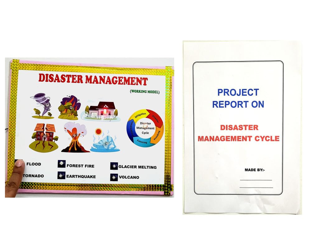 Disaster Management Working Model Project And Science Teaching Aid Educational Electronic Hobby Kit