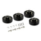 Treal Brass Extended Wheel Hubs (4P) +5Mm Axle Counter Weight 12G For Axial Scx24 Deadbolt C10 Gladiator Bronco -Black
