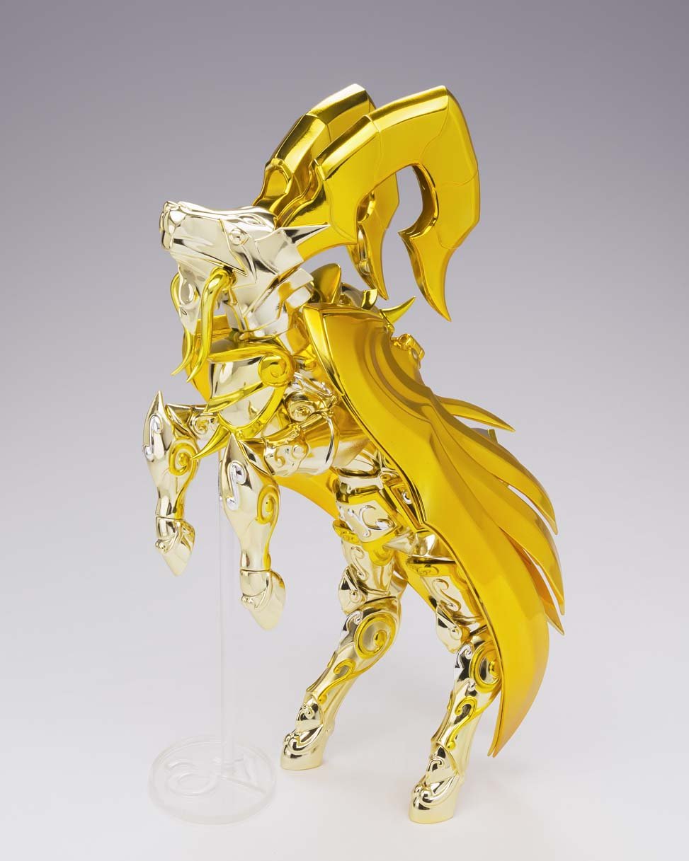 Tamashii Nations Saint Seiya Capricorn Shura God Cloth Saint Cloth Myth Action Figure, 8'