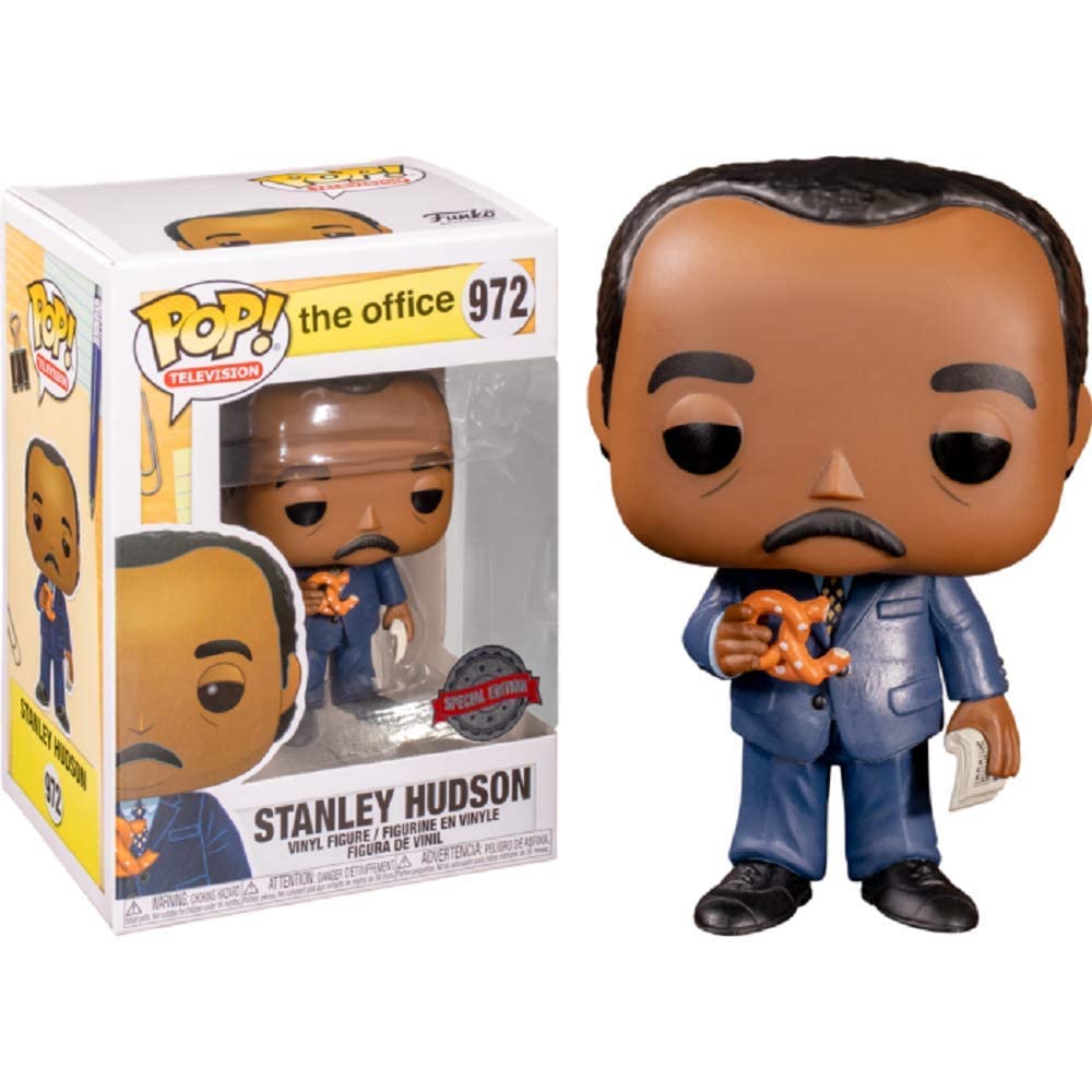 Funko Pop! The Office Stanley Hudson Pretzel Day Exclusive Vinyl Figure