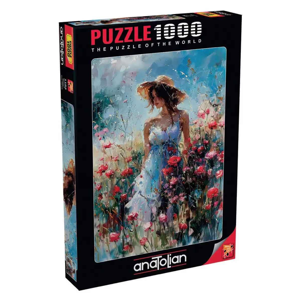 Anatolian Puzzle - Poppy, 1000 Piece Puzzle, #1184
