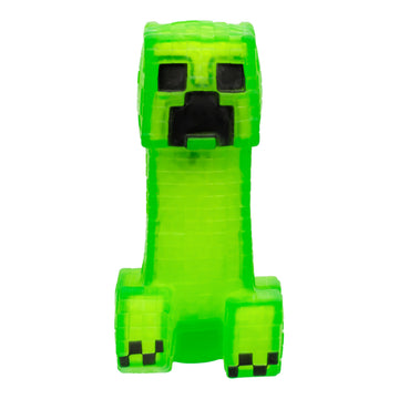 Heroes of Goo Jit Zu Minecraft Stretchy Characters  Creeper  Super Crunchy Goo Filling with Hidden Gunpowder Piece Inside  Stretch Him Up to 3 Times His Size - Sensory Toys
