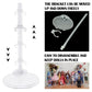 Lnq Luniqi 10Pcs Doll Stand Transparent Doll Display Holder Action Figure Display Rack Doll Model Support Frame Accessories