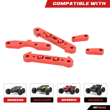 RCAWD Suspension Arm Mount for Arrma 1/5 Kraton Hanger Mount Outcast 8s
