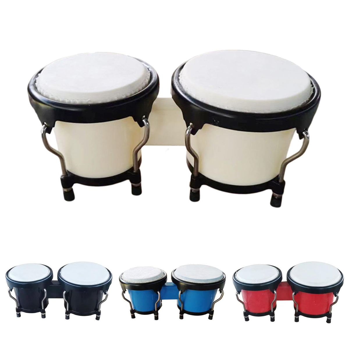 Bnf Drum Percussion Instruments Bongo Drum Set For Gifts Adults Beginners White|Toys & Hobbies | Educational | Music & Art