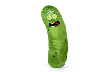Pickle Rick Plush Toy Pillow - 20 Stuffed Scientist Collectible - Rick and Morty Fan Gift