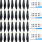 Craznick 32Pcs Propellers For Dji Mini 3 Replacement Prop Blades Low Noise Accessories For Dji Mini 3 Drone Accessories Exclusiv