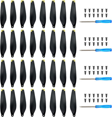 Craznick 32Pcs Propellers For Dji Mini 3 Replacement Prop Blades Low Noise Accessories For Dji Mini 3 Drone Accessories Exclusiv