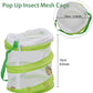 Dewel Kids Telescopic Butterfly Fishing Nets Butterfly Catchers For Kids Insect Catching Nets Outdoor Tools For Catching Bugs Fish Insect,Pop Up Mesh Cage Tweezers And Pliers Kit Extendable 34 Inches