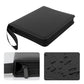 Portable 9-Pocket Pages Trading Card Binder with D-Ring Design - Holds 540+ Cards - Includes 30 Pages + 20 Bonus Refill Sheets - Black PU Leather