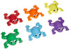 Sportime Indestructible Bean Bag Frogs, Set Of 6