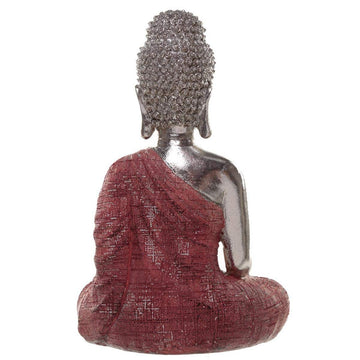 Puckator Thai Buddha Figurine-Metallic Meditation (1 Supplied), Height 21Cm Width 14Cm Depth 10Cm, Multi