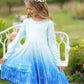 Bow Dream Cute Girl Dress And Matching American Girl Doll Clothes Accessories For Girls Dresses Size 130