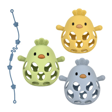 Baby Teething Toys, Teething Toys, Teethers For Babies 3-6 Months, Baby Chew Toys, Bpa Free Teether Mitten With Soft Texture For