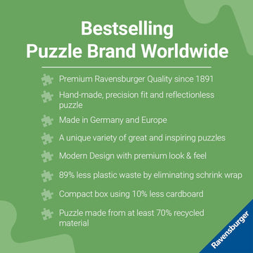 Ravensburger Beachfront Getaway 1000 Piece Jigsaw Puzzle For Adults - 12000553 - Handcrafted Tooling, Made In Germany, Every Piece Fits Together Perfectly